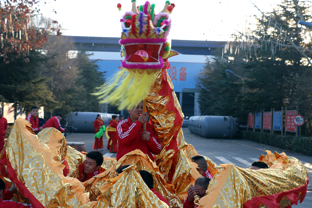 正月十五職工太極舞龍隊(duì)